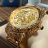 Regal Chronos Dragon King Timepiece - Gold Edition