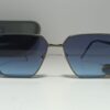 Classic Square Gradient Blue Men's Sunglasses