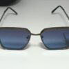 Classic Square Gradient Blue Men's Sunglasses