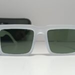 Transparent White Frame Sunglasses