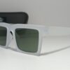 Transparent White Frame Sunglasses